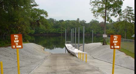 Boat ramp at Turner Point